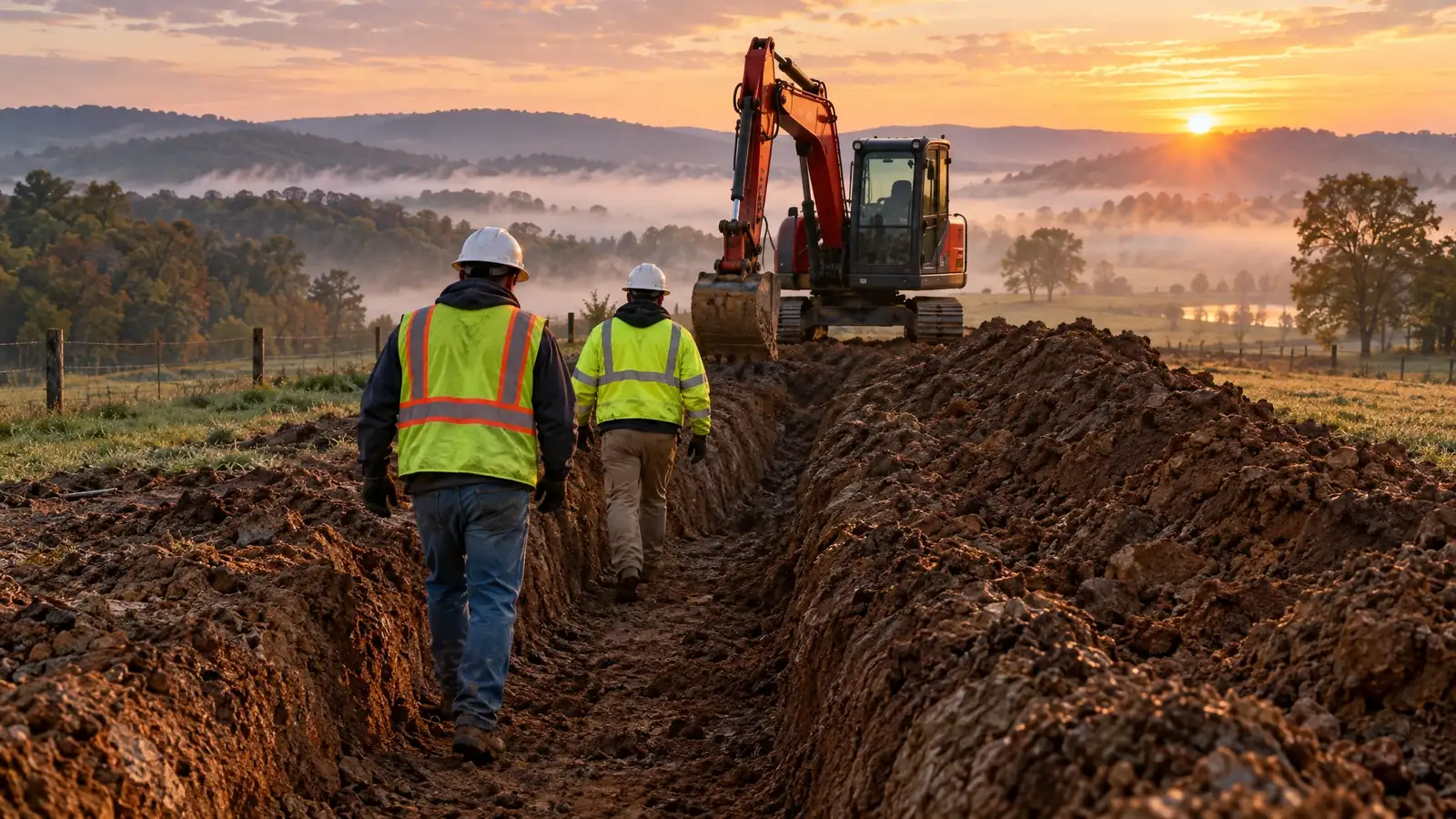 Underground utility and excavation work in Middle Tennessee