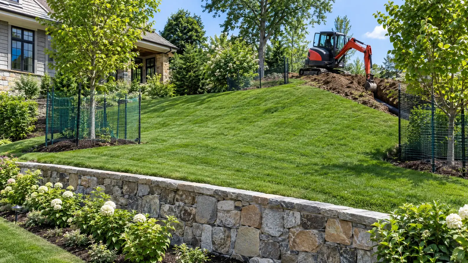 Underground utility and excavation in Green Hills, Tennessee