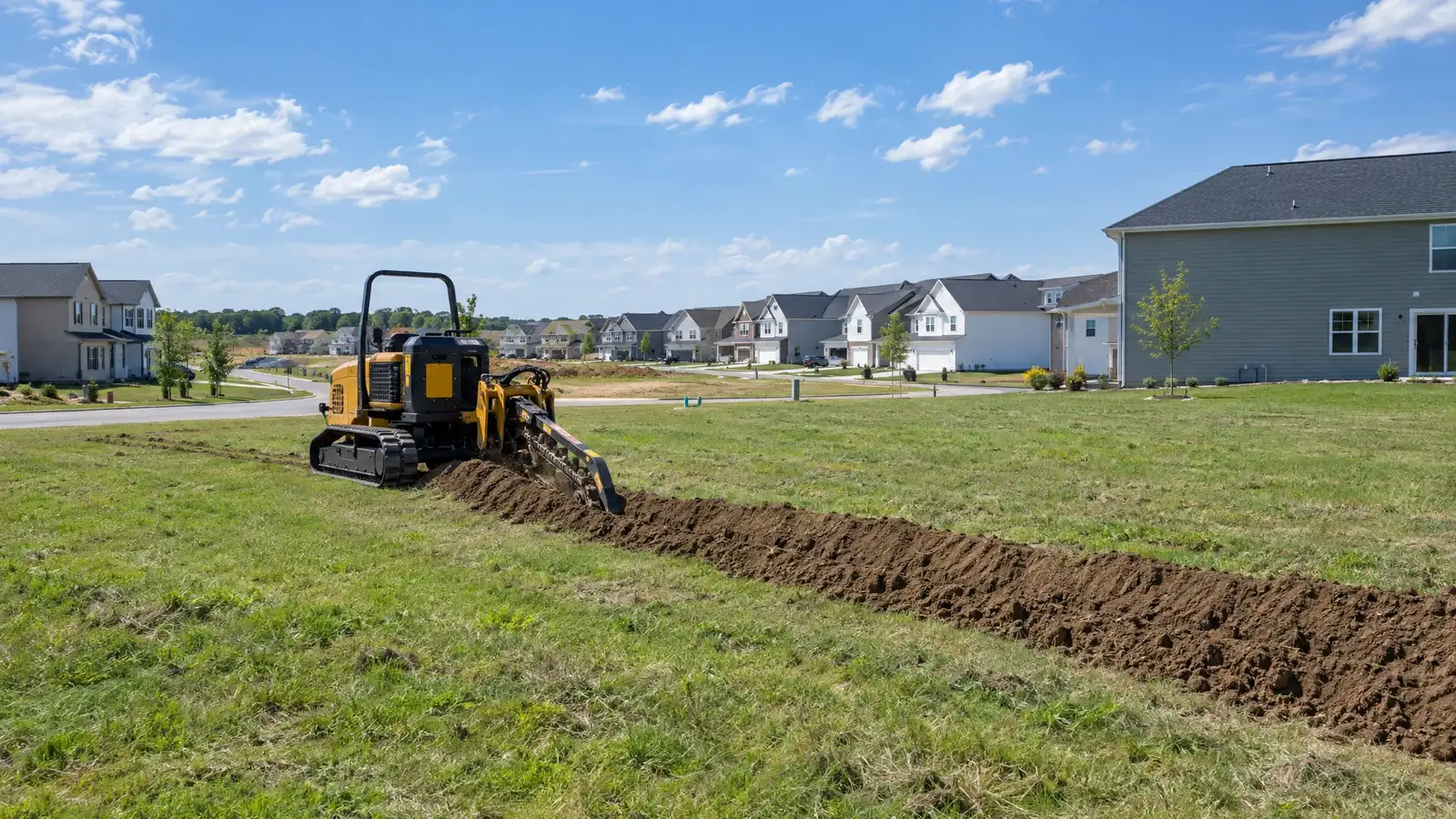Underground utility and excavation work in Murfreesboro, Tennessee