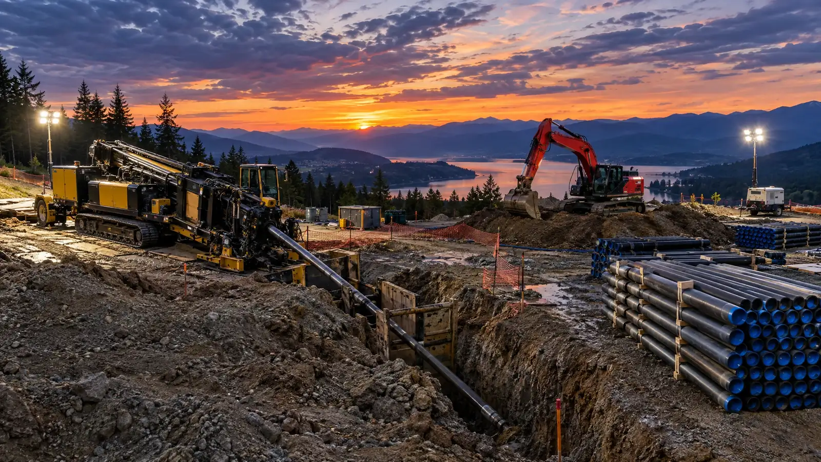 Underground utility and excavation work in Middle Tennessee
