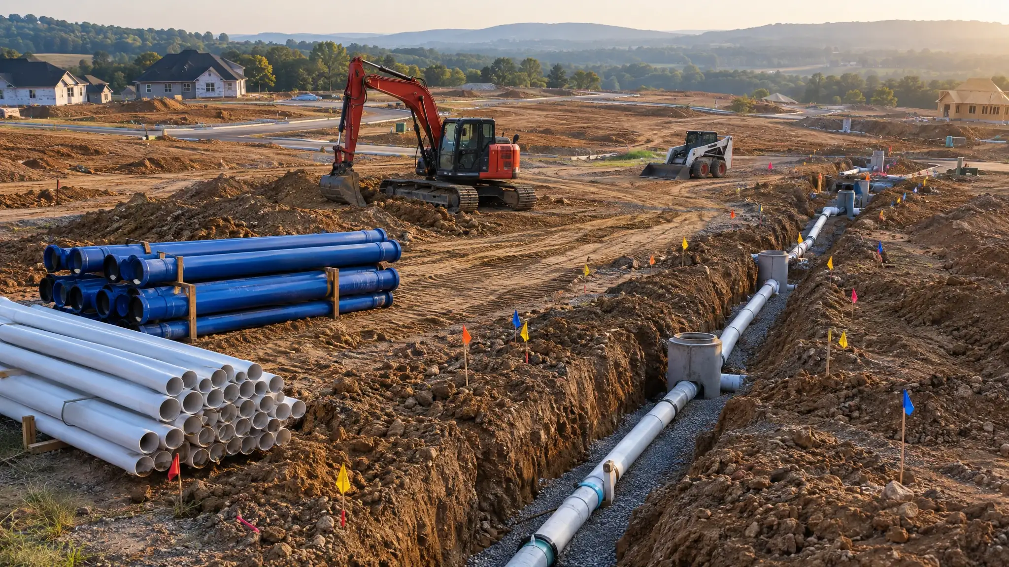 Underground utility and excavation work in Middle Tennessee