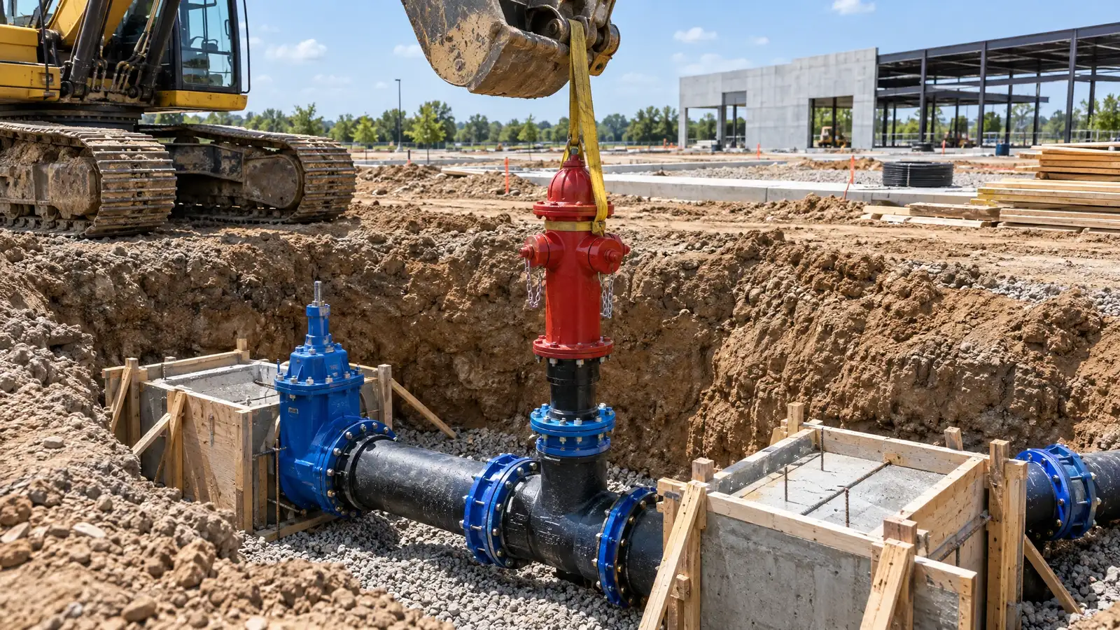 Fire Line and Hydrant Installation in Nashville