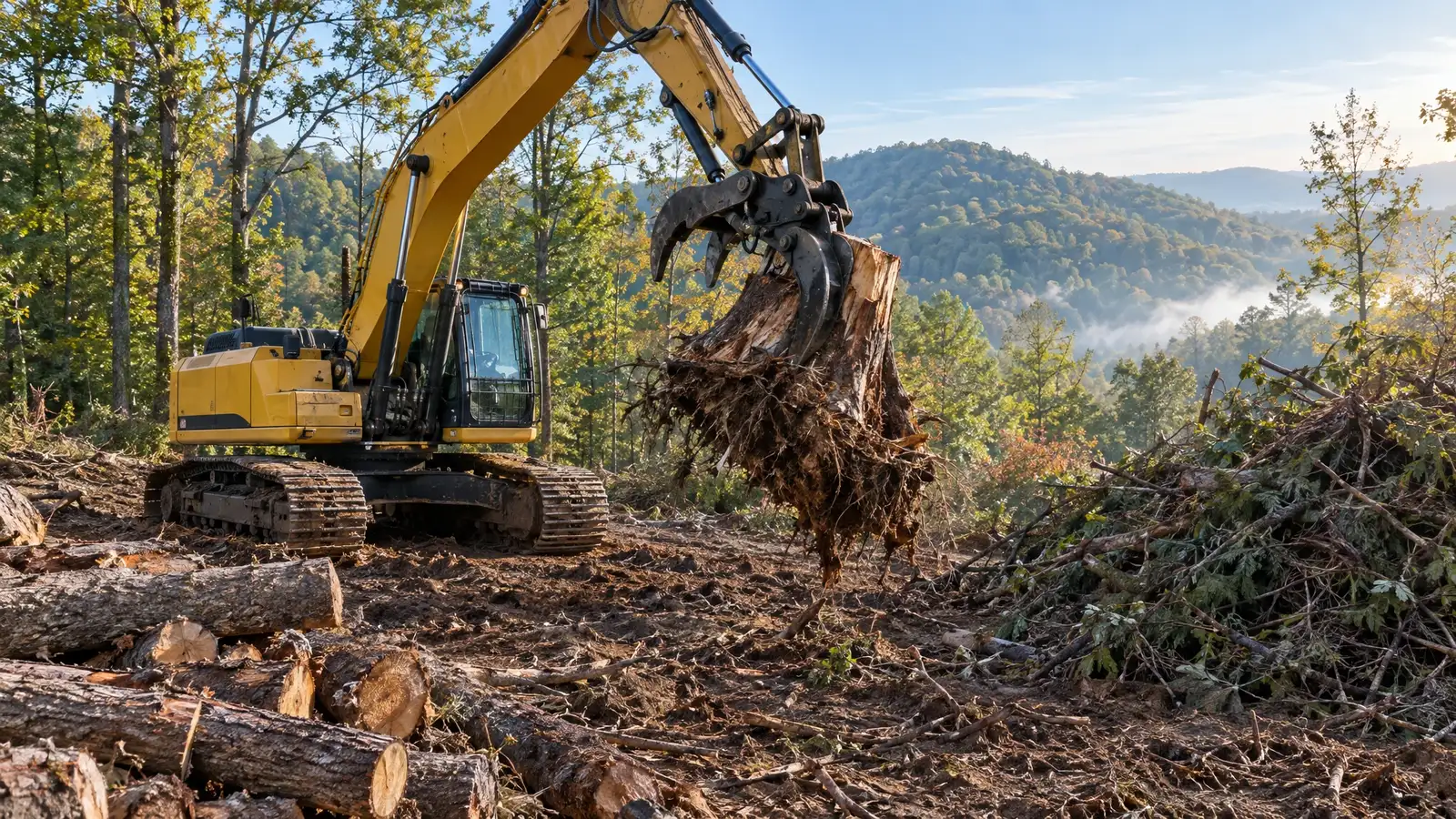 Land Clearing and Stump Removal in Nashville