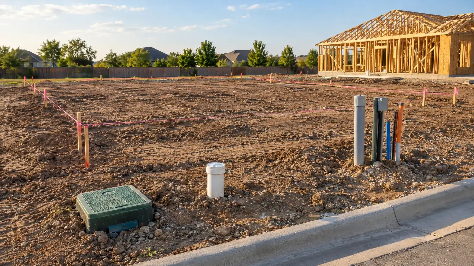New Home Lot Utility Packages in Nashville