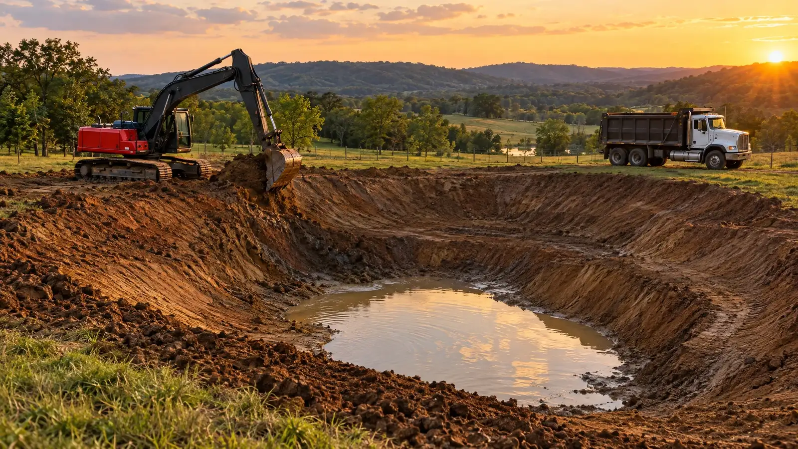 Pond and Pool Excavation in Nashville