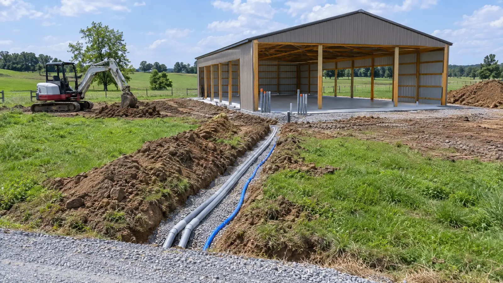 Utility Planning for a Barn, Shop or ADU