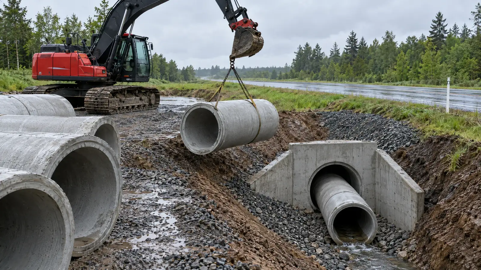 Storm Drain and Culvert Installation in Nashville
