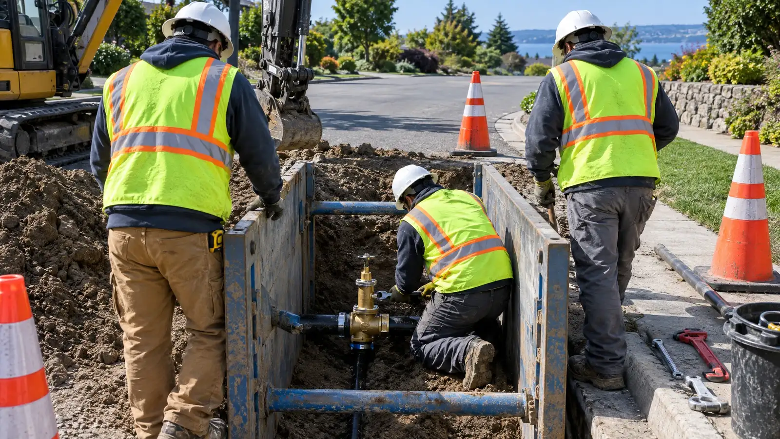 Utility Tie-Ins and Service Connections in Nashville